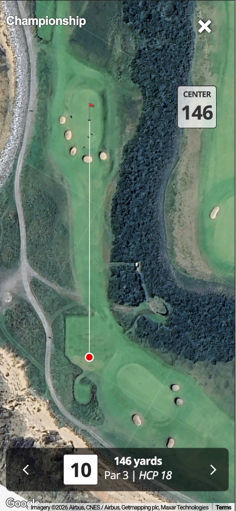 Royal Dornoch Championship — hole 10, par 3, 146 yards