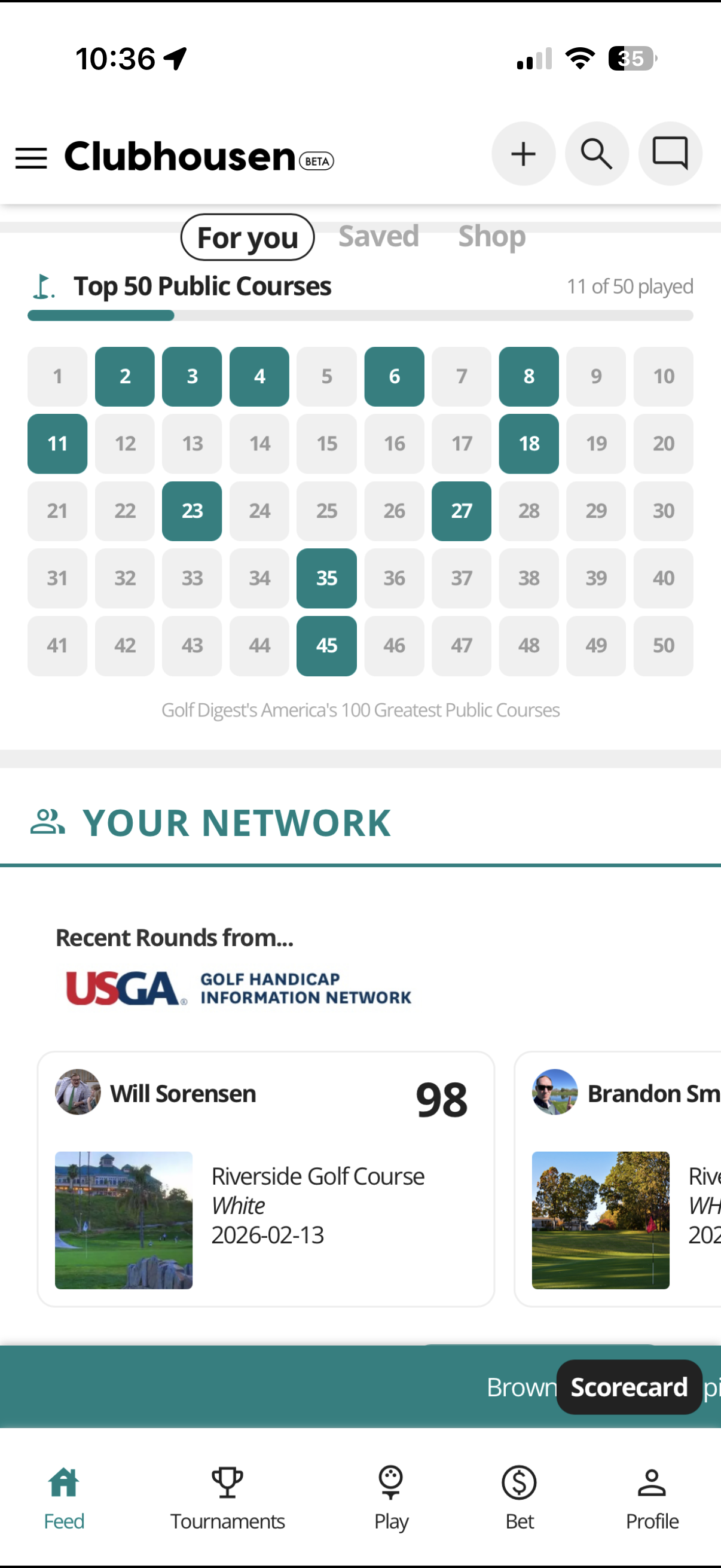 Build your bucket list